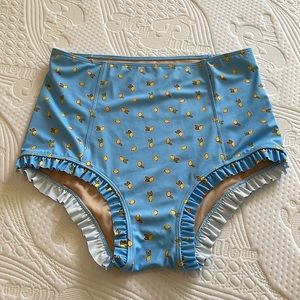 Kortni Jeane All Ruffled Up Bottoms Lemon